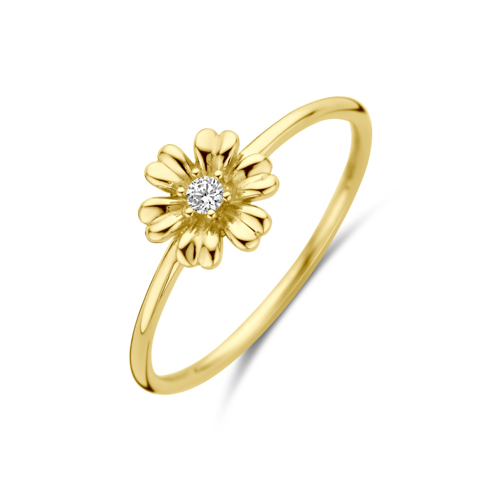 14-karaat-gouden-ring-met-bloemvorm-en-zirkonia