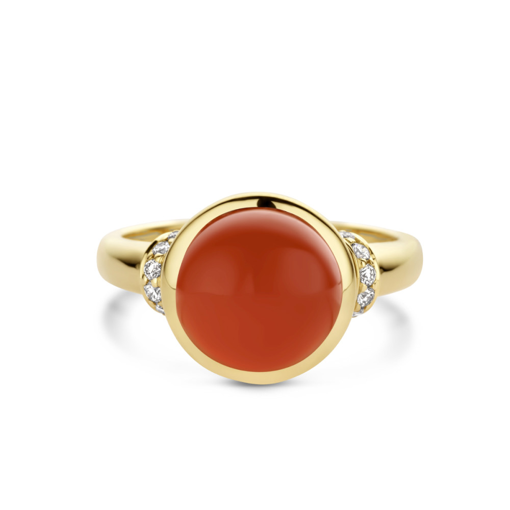 14-karaat-gouden-ring-met-carneool-en-diamanten