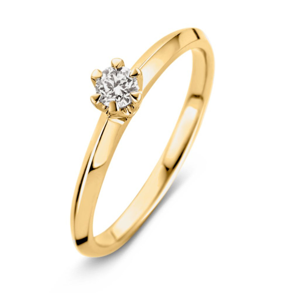 14-karaat-gouden-ring-met-diamant-0-19-crt-in-tiffanyzetting-van-4-6-mm