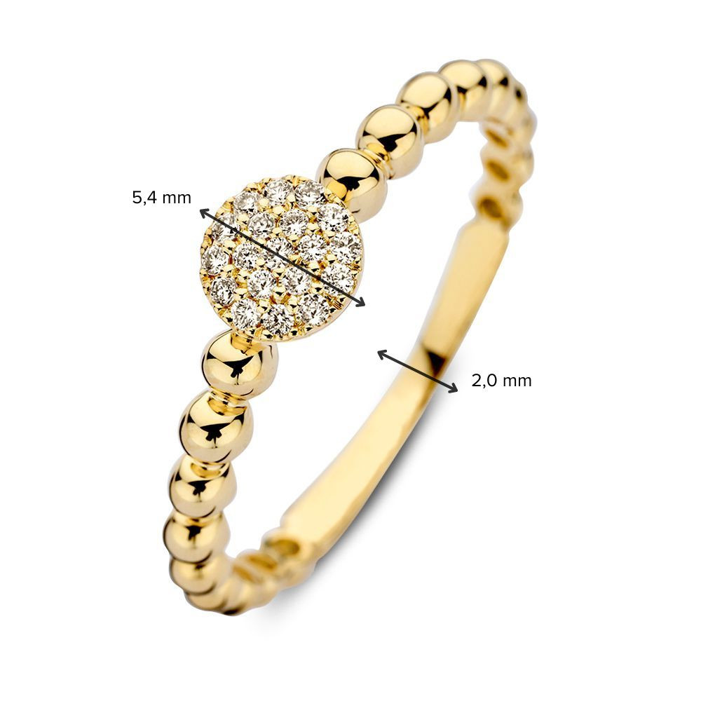14-karaat-gouden-ring-met-diamanten-0-09-crt-en-bolletjes-schakels