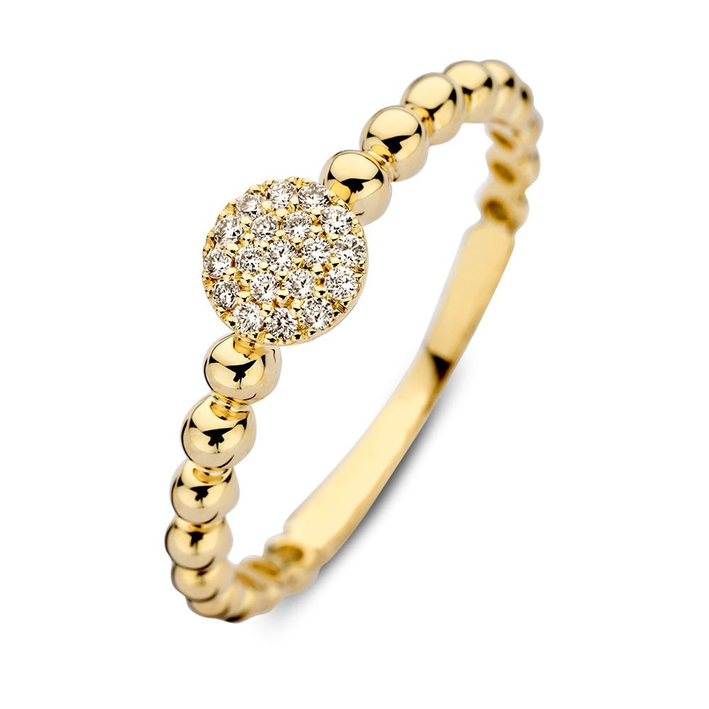 14-karaat-gouden-ring-met-diamanten-0-09-crt-en-bolletjes-schakels