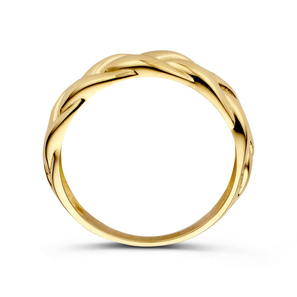 14-karaat-gouden-ring-met-gevlochten-schakels-van-5-5-mm
