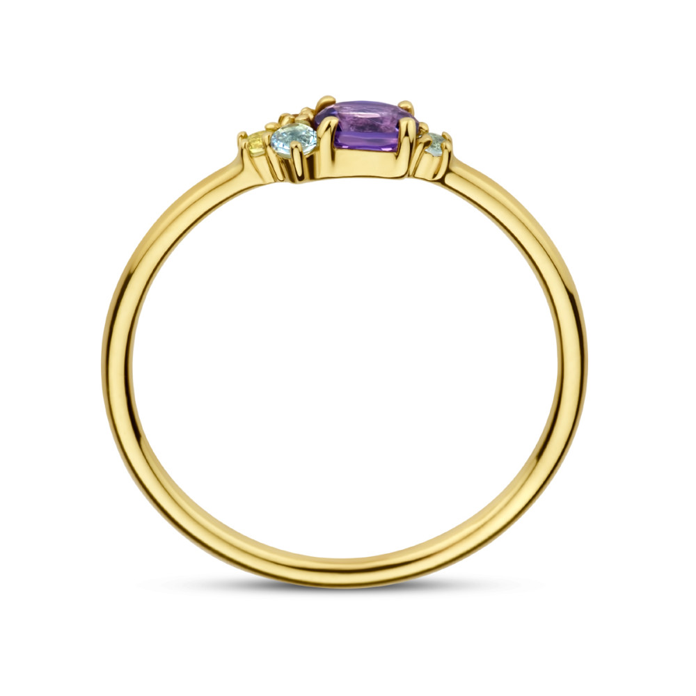 14-karaat-gouden-ring-met-kleurrijke-edelstenen-en-ovale-centrale-steen
