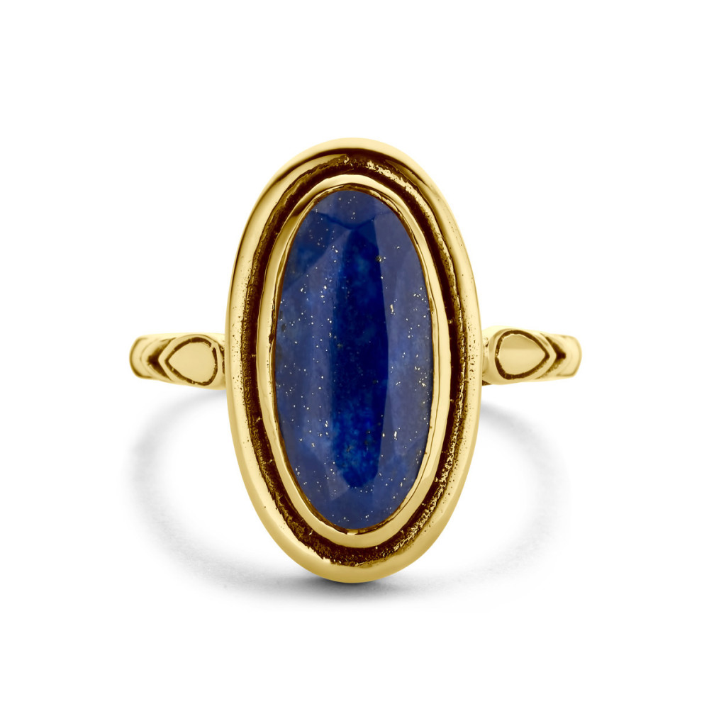 14-karaat-gouden-ring-met-ovale-blauwe-lapis-lazuli-steen