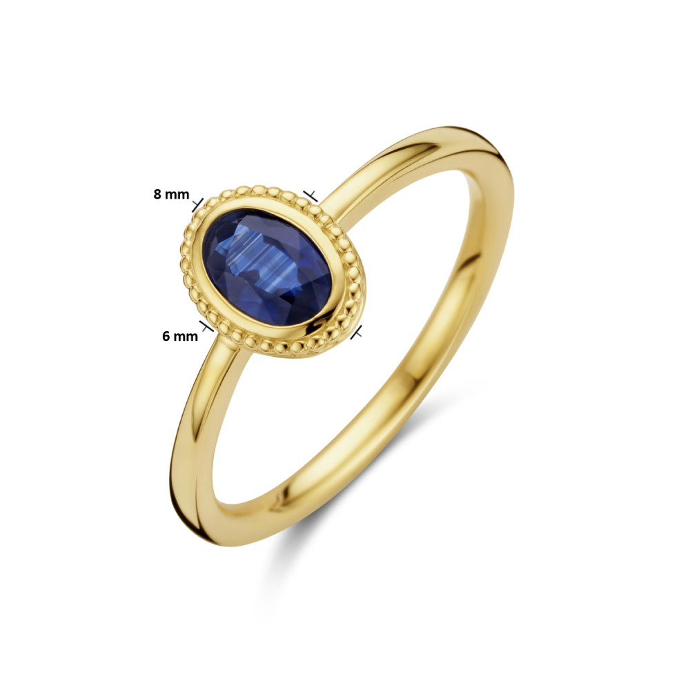14-karaat-gouden-ring-met-ovale-blauwe-saffier