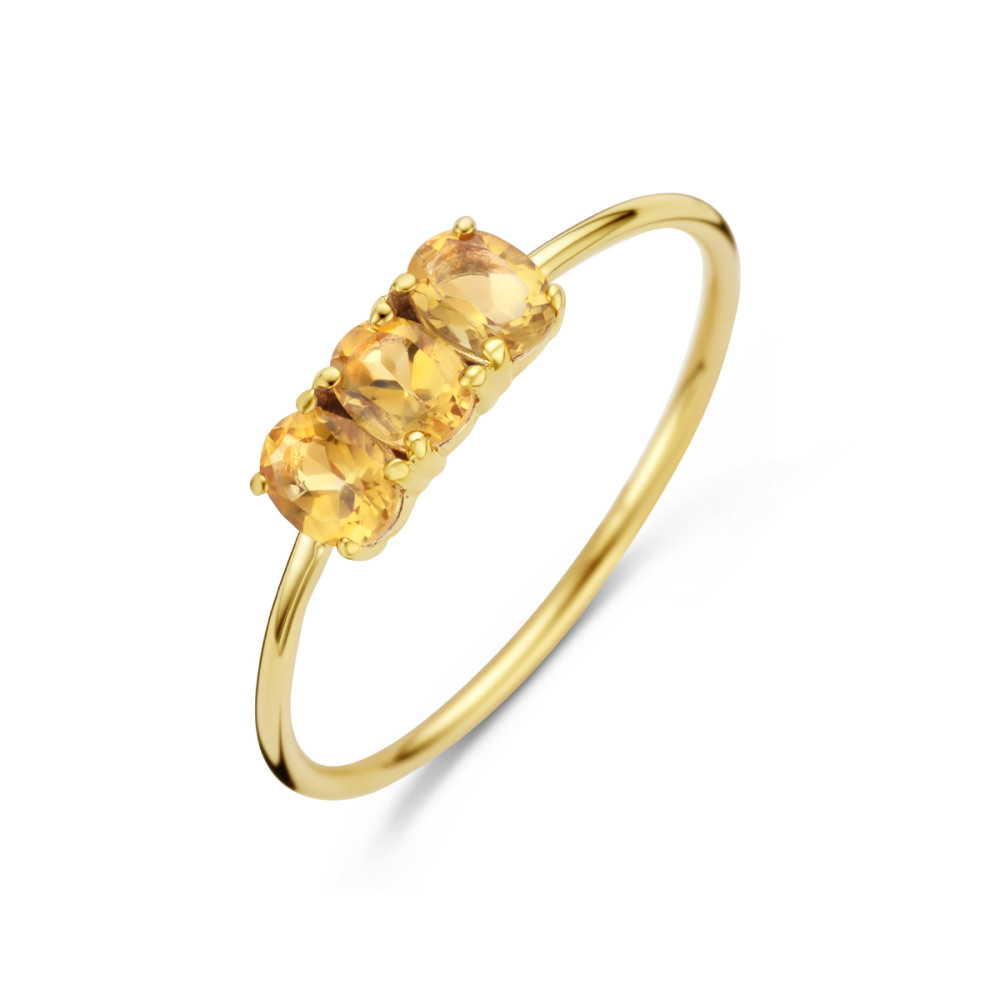 14-karaat-gouden-ring-met-ovale-citrienstenen