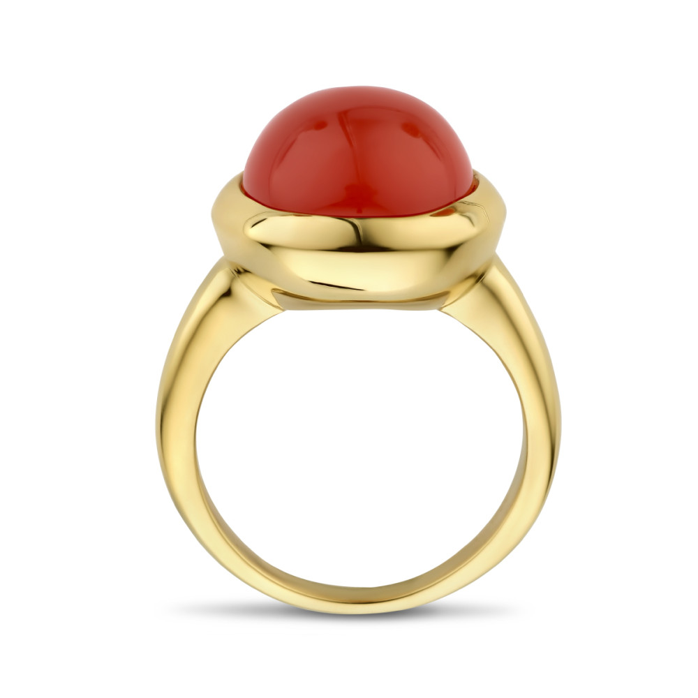 14-karaat-gouden-ring-met-ronde-carneool-steen