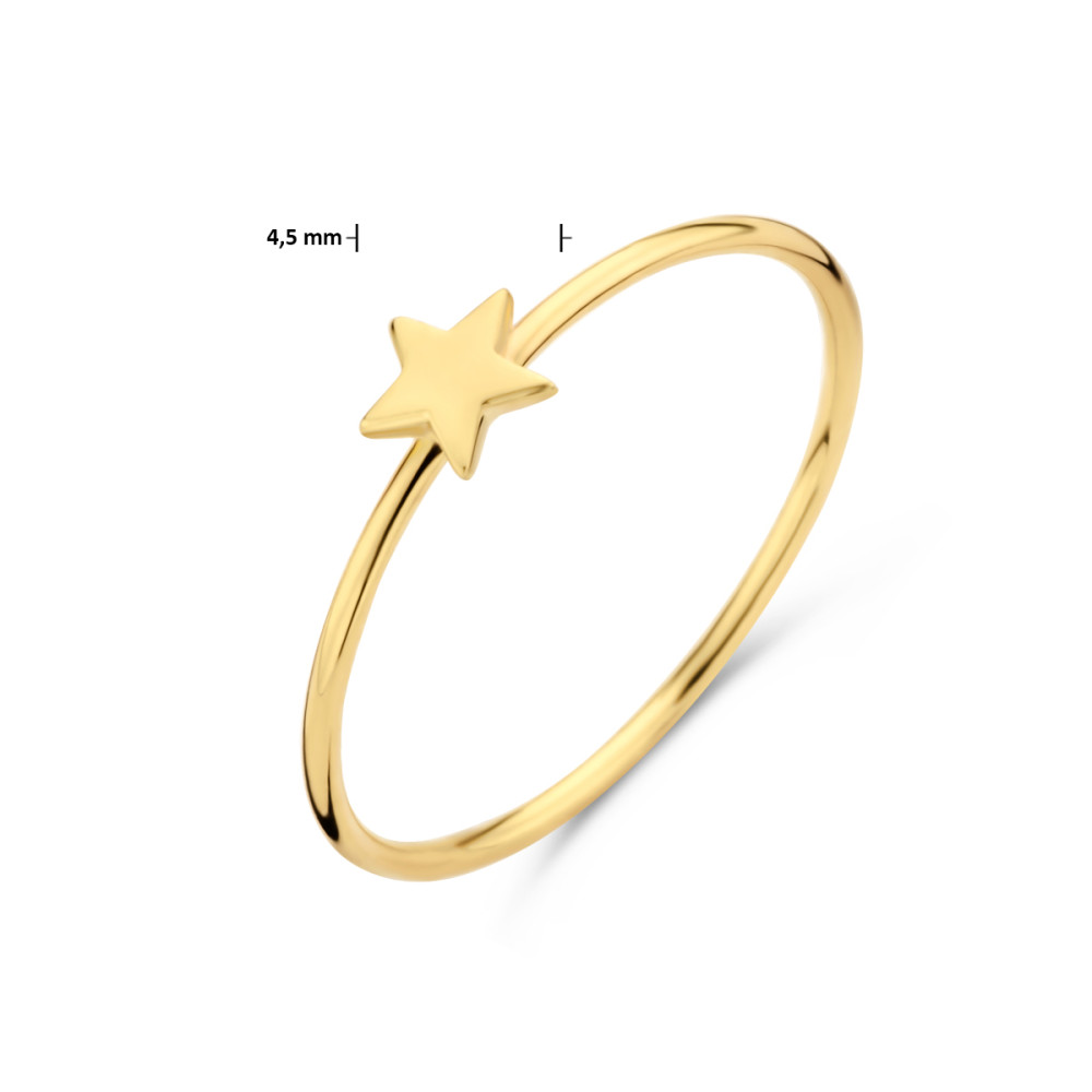 14-karaat-gouden-ring-met-stervormig-element