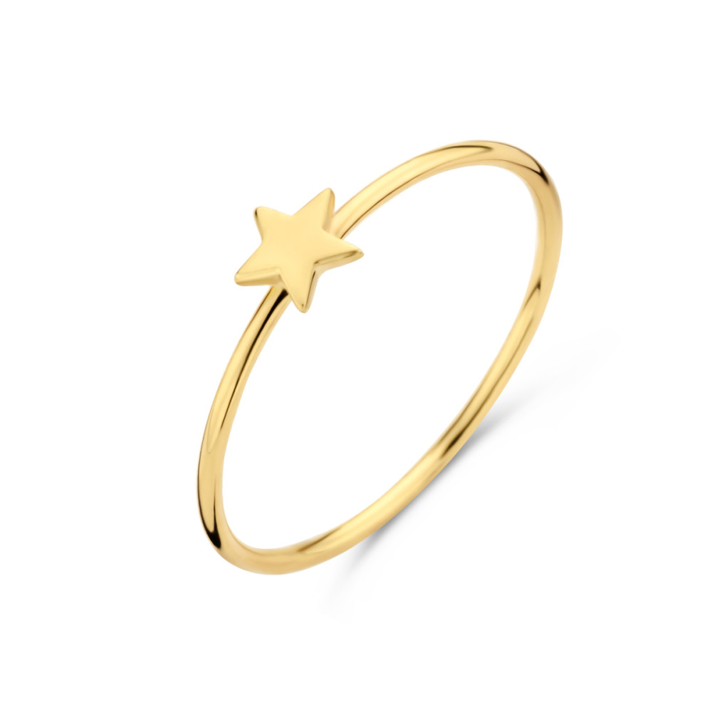 14-karaat-gouden-ring-met-stervormig-element