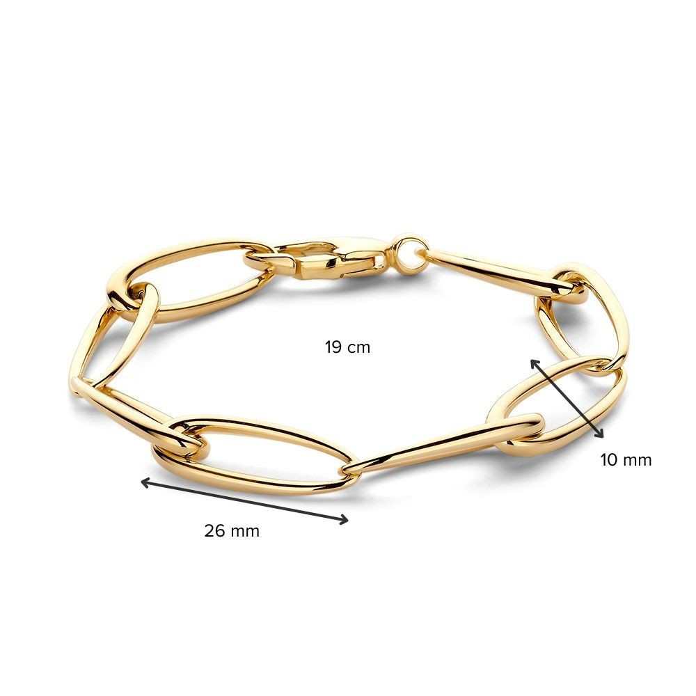 14-karaat-gouden-schakelarmband-met-acht-ovale-ankerschakels-10-mm-lengte-19-cm