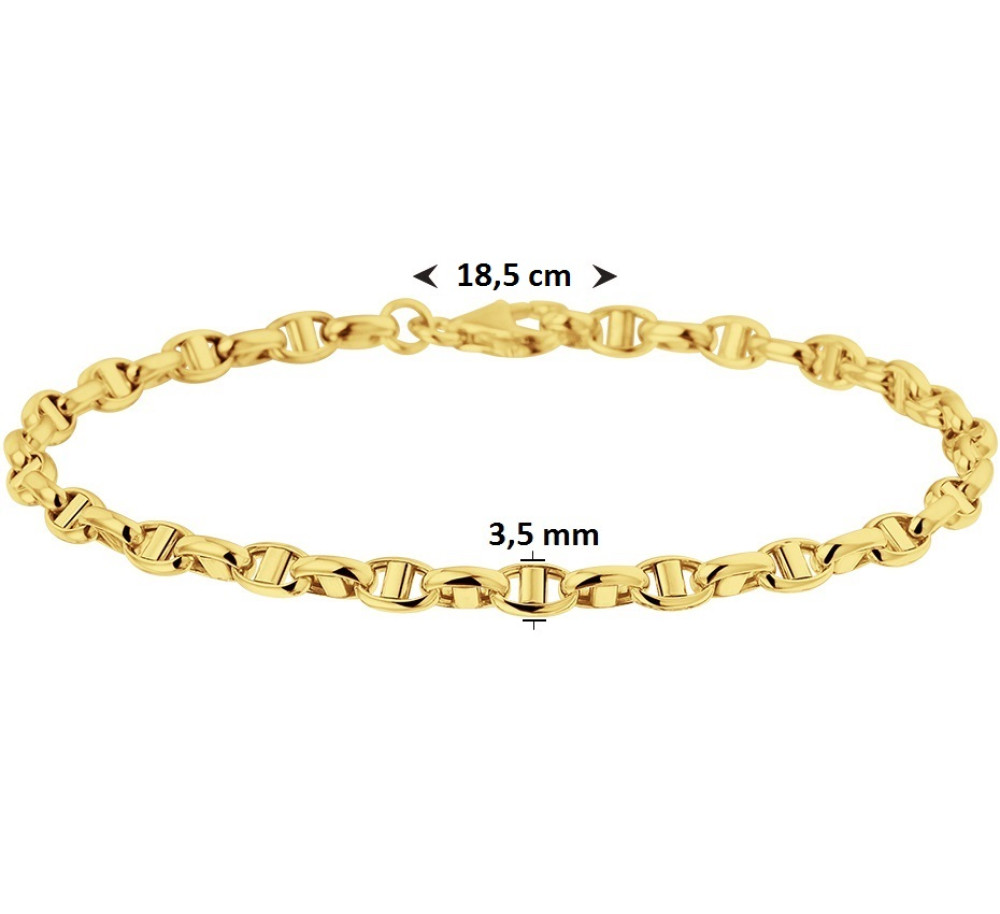 14-karaat-gouden-schakelarmband-met-ankerschakels-3-5-mm-breed