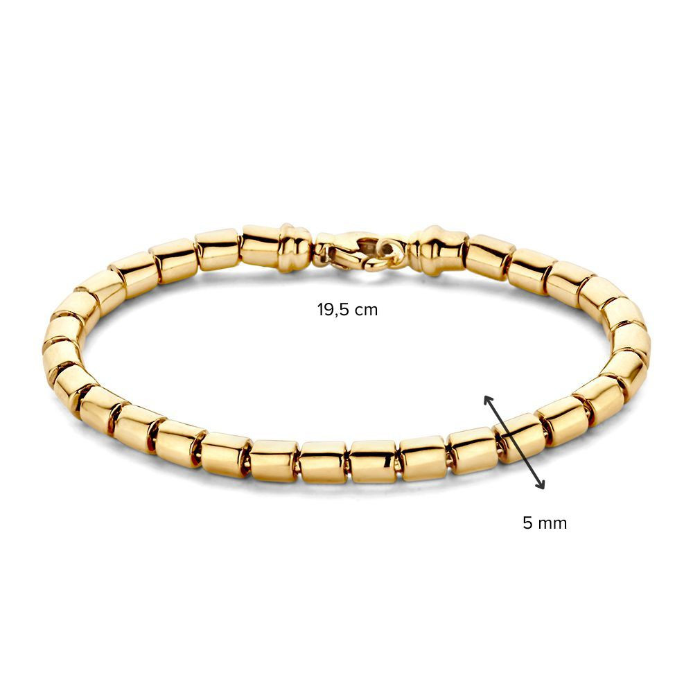 14-karaat-gouden-schakelarmband-met-cilindervormige-schakels