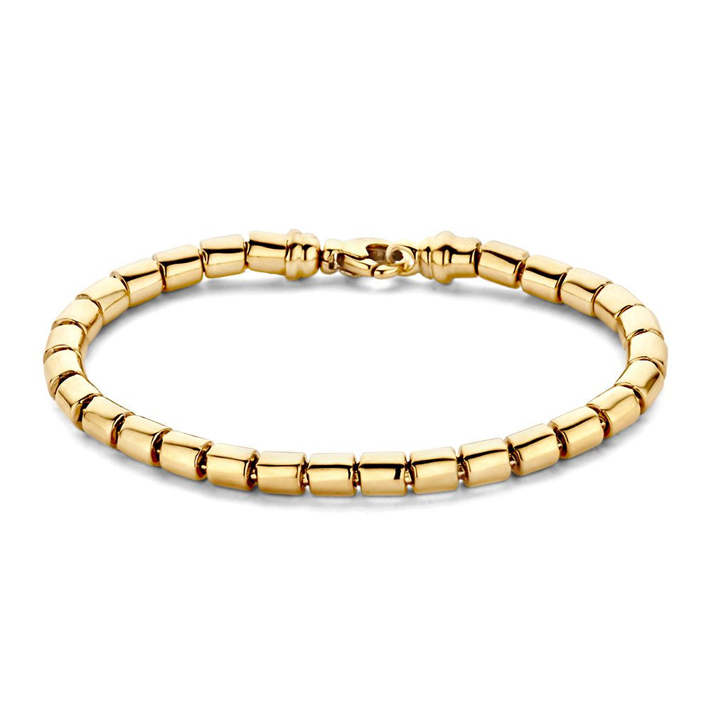 14-karaat-gouden-schakelarmband-met-cilindervormige-schakels