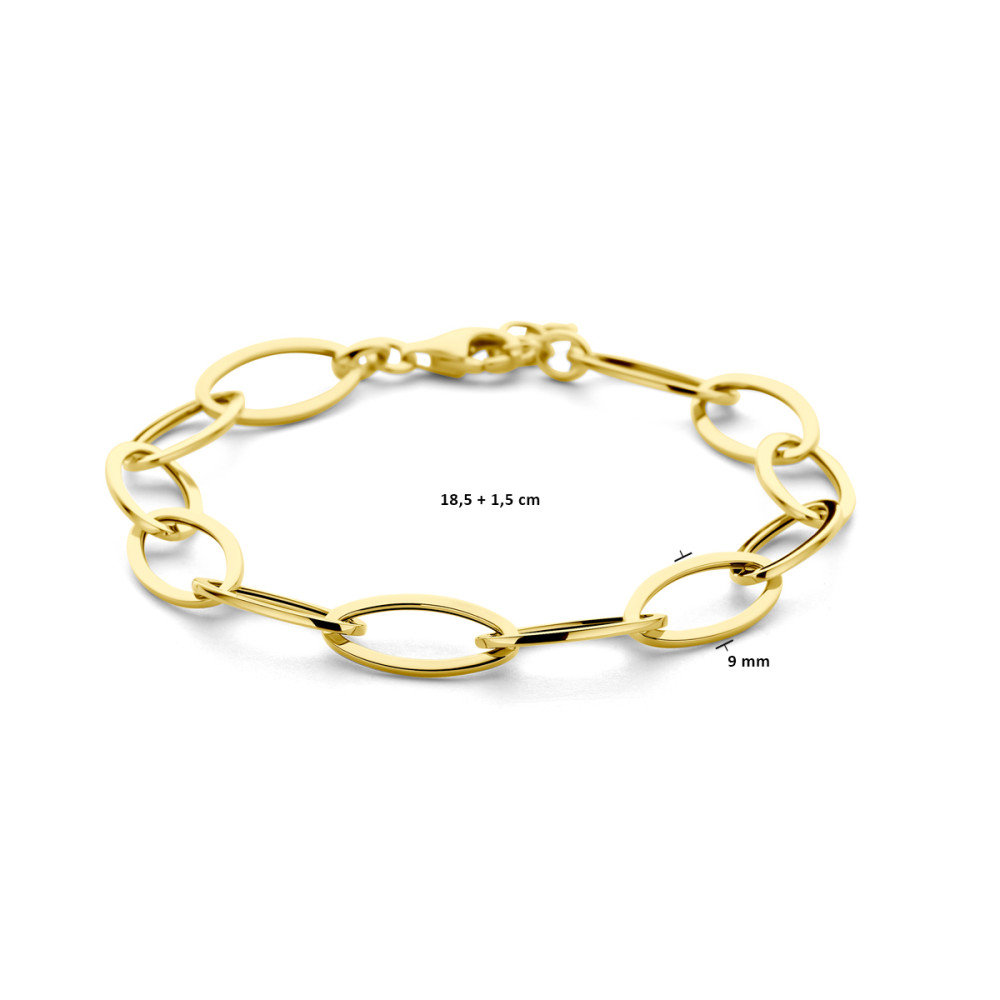 14-karaat-gouden-schakelarmband-met-grote-ovale-schakels-9-mm-breed-lengte-18-5-cm-20-cm
