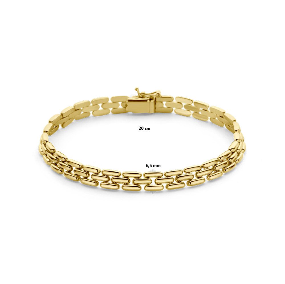 14-karaat-gouden-schakelarmband-met-ovale-schakels-en-stevige-sluiting