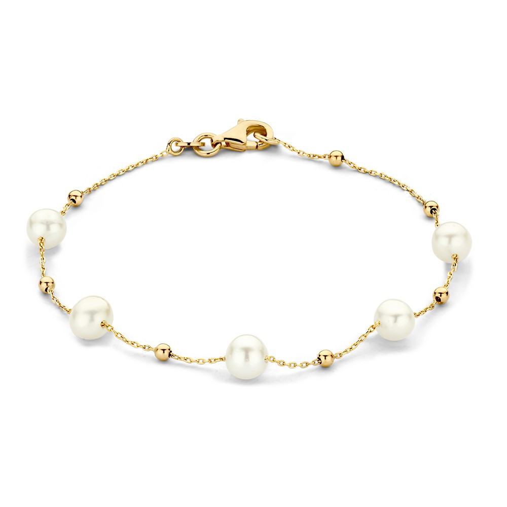 14-karaat-gouden-schakelarmband-met-parels-en-bolletjes