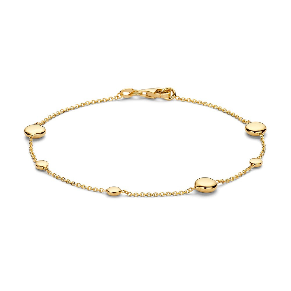 14-karaat-gouden-schakelarmband-met-ronde-schijfvormige-elementen