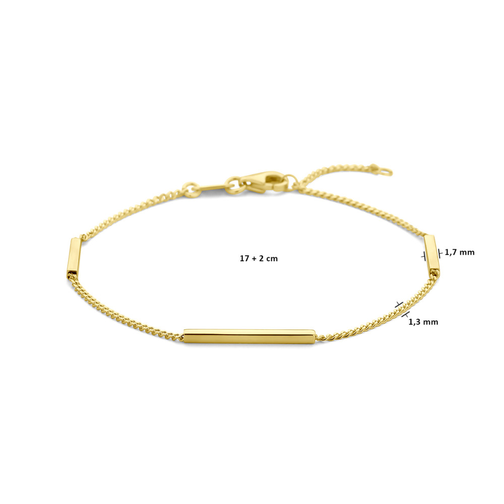 14-karaat-gouden-schakelarmband-met-staafjes-en-verstelbare-sluiting