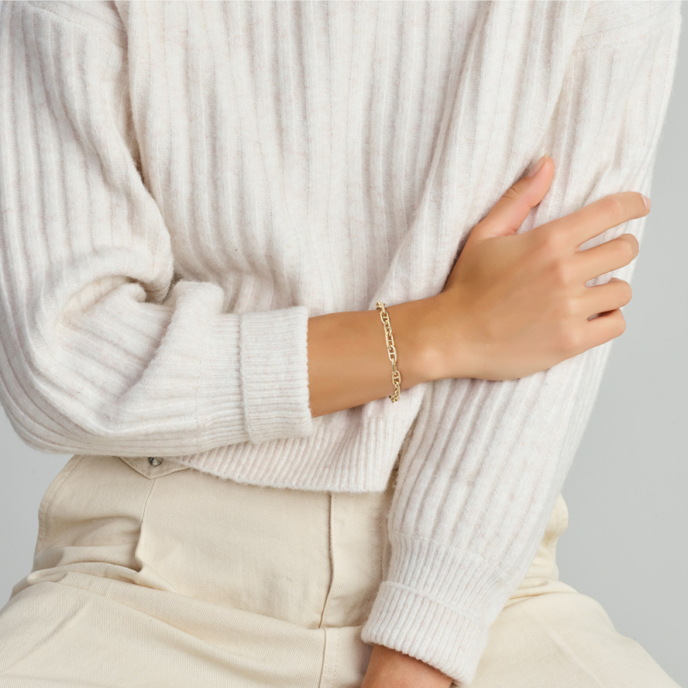 14-karaat-gouden-schakelarmband-met-uniek-ankerpatron-5-8-mm-breed-lengte-19-cm