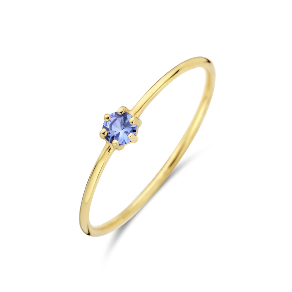 14-karaat-gouden-solitair-ring-met-blauwe-tanzaniet