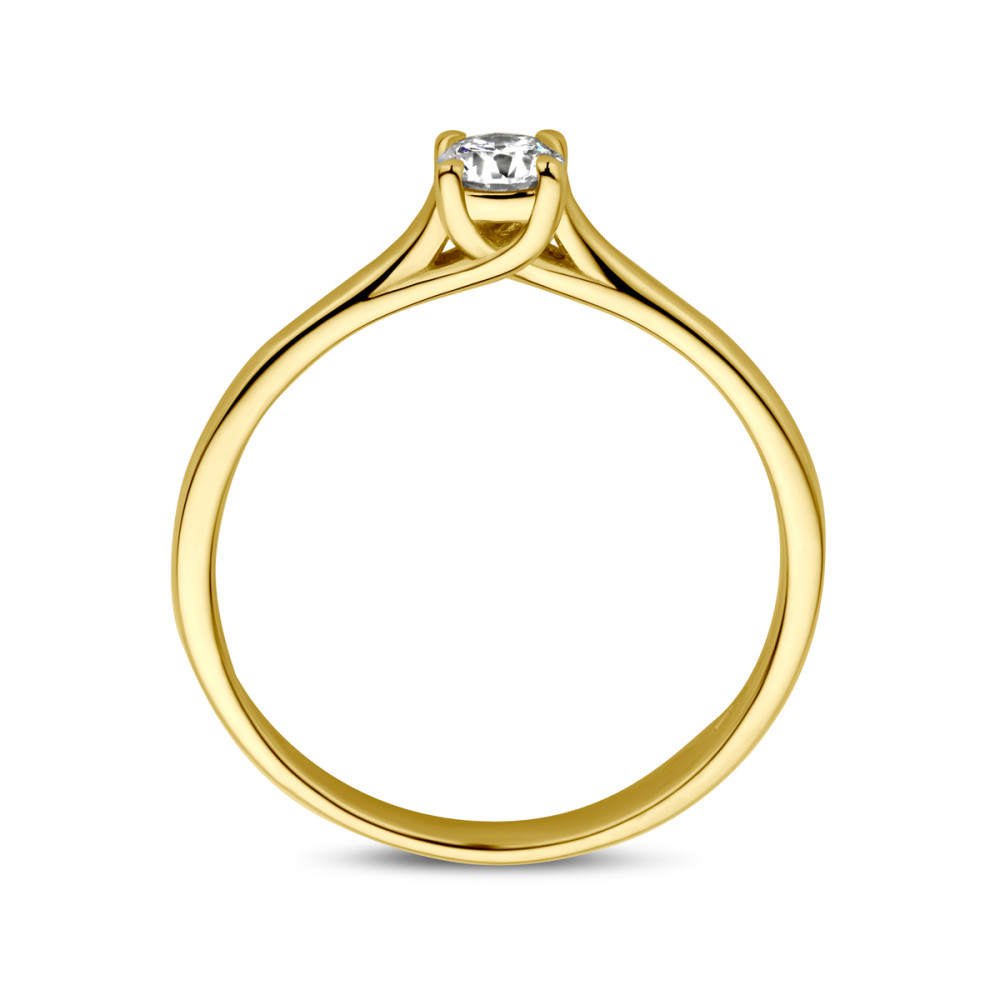 14-karaat-gouden-solitair-ring-met-briljant-geslepen-diamant