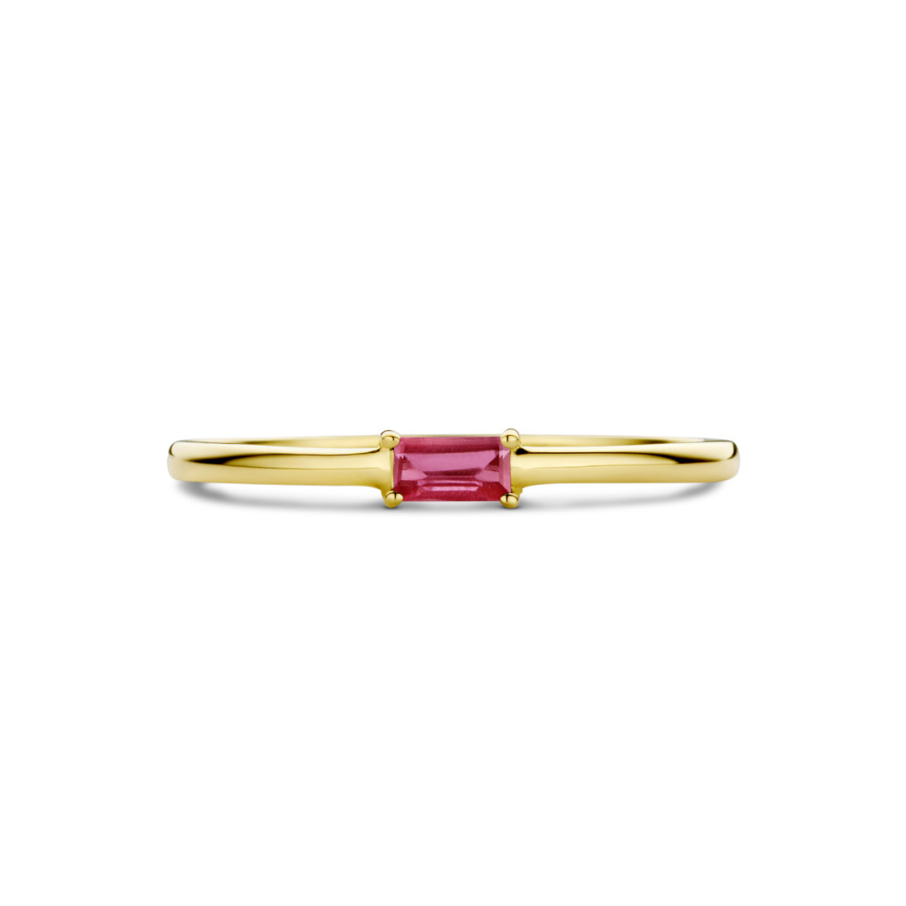 14-karaat-gouden-solitair-ring-met-robijn-in-klauwzetting