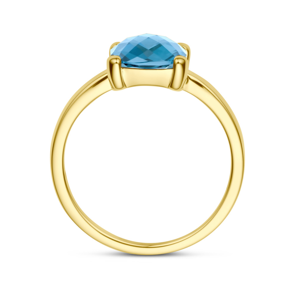 14-karaat-gouden-solitair-ring-met-vierkante-london-blue-topaas