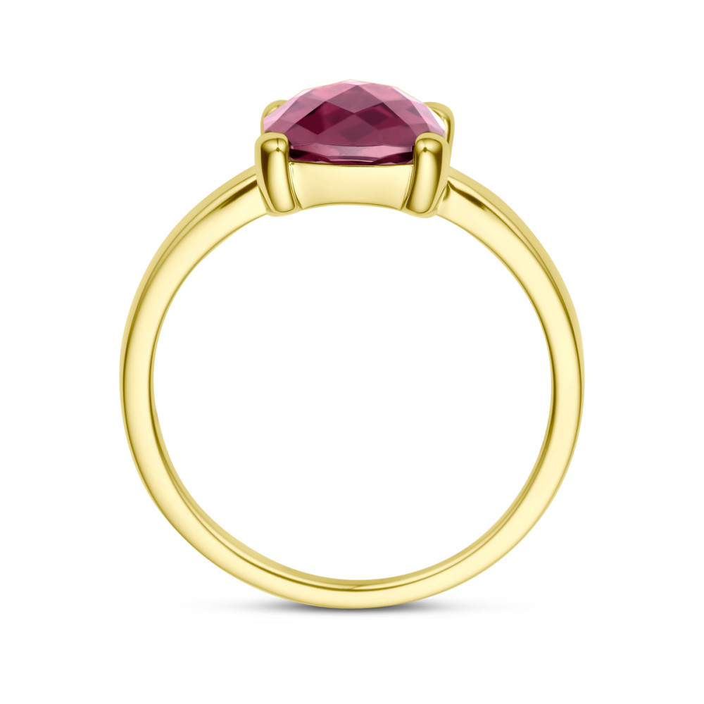 14-karaat-gouden-solitair-ring-met-vierkante-roze-rhodoliet