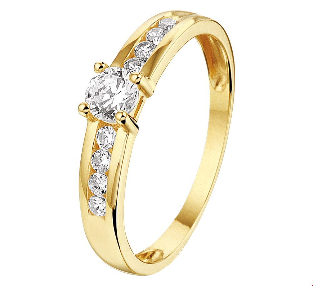 14-karaat-gouden-solitair-ring-met-zijstenen-van-zirkonia