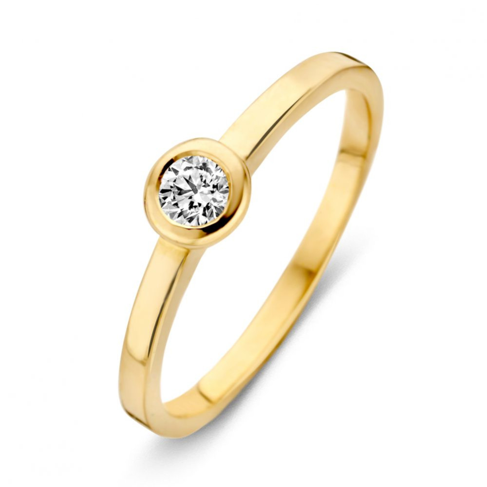 14-karaat-gouden-solitair-ring-met-zirkonia-in-kastzetting
