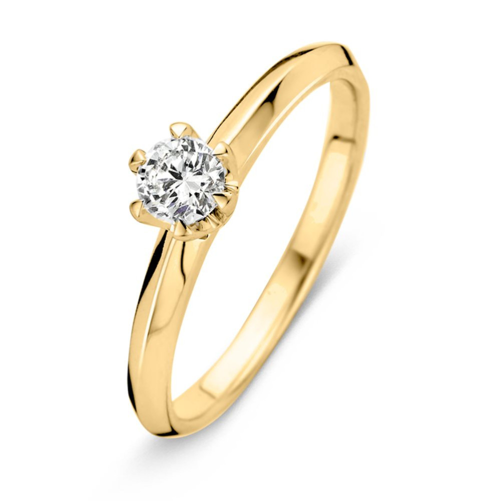 14-karaat-gouden-solitaire-ring-met-diamant-0-30-crt-in-tiffanyzetting-van-5-4-mm