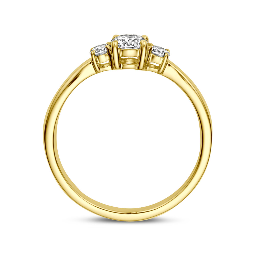 14-karaat-gouden-trilogy-ring-met-lab-grown-diamanten