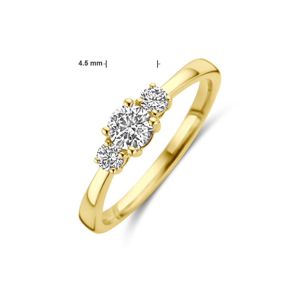 14-karaat-gouden-trilogy-ring-met-lab-grown-diamanten