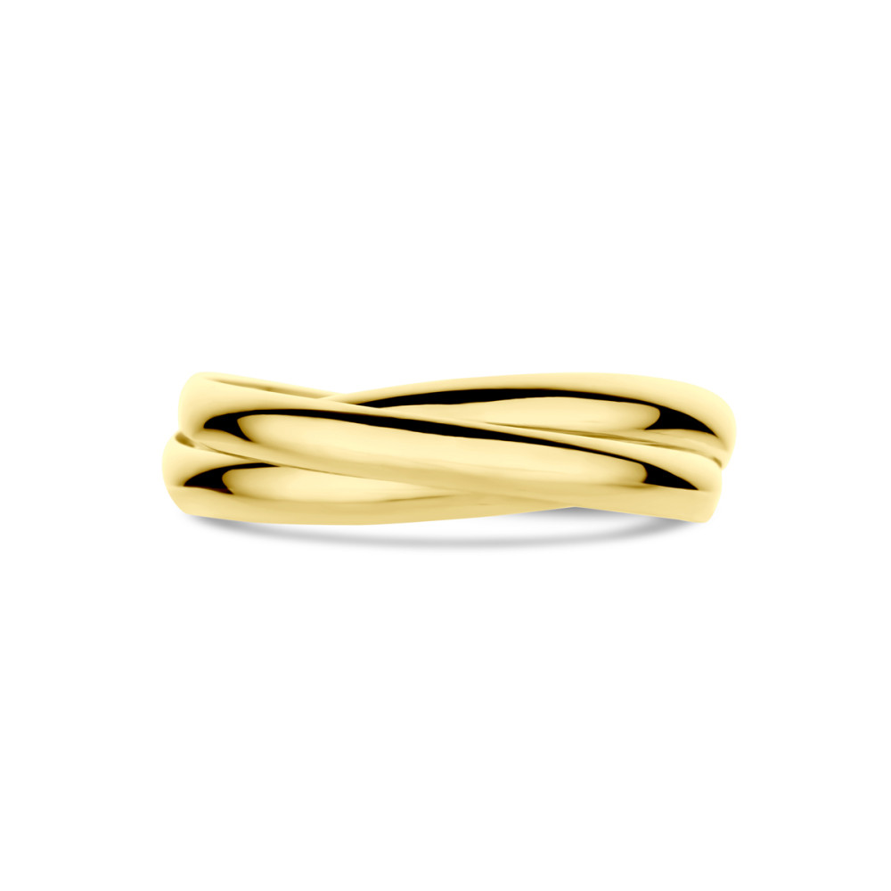 14-karaat-gouden-trinity-ring-met-glanzend-overlappend-ontwerp
