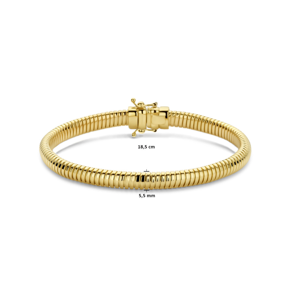14-karaat-gouden-tubogas-armband-glanzend-5-5-mm-breedte-lengte-185-cm