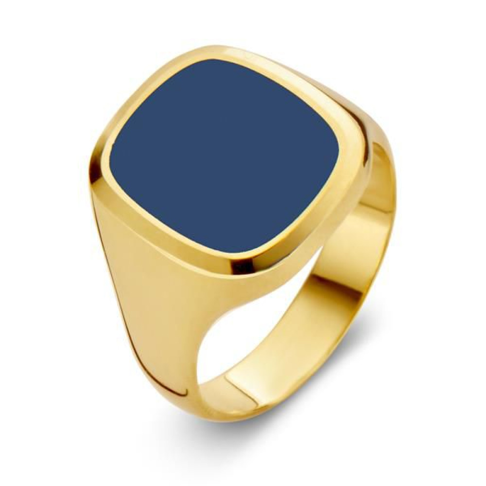 14-karaat-gouden-zegelring-met-blauw-lagensteen