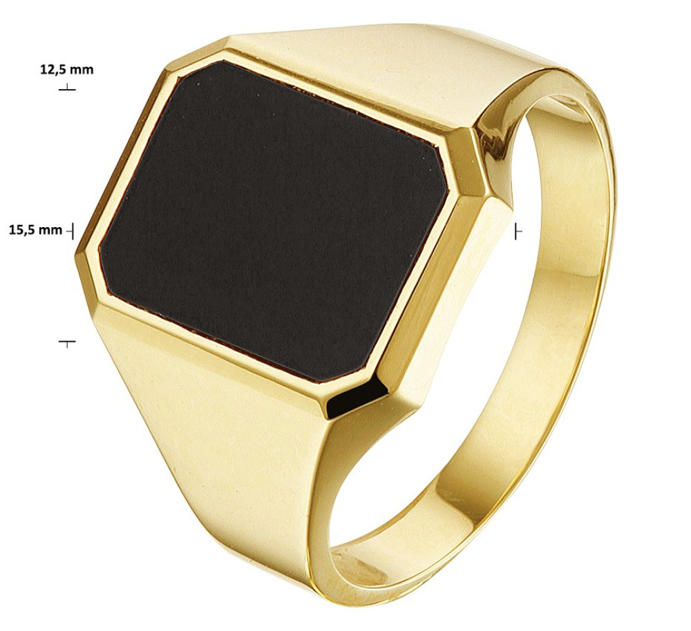 14-karaat-gouden-zegelring-met-zeshoekige-onyx-steen