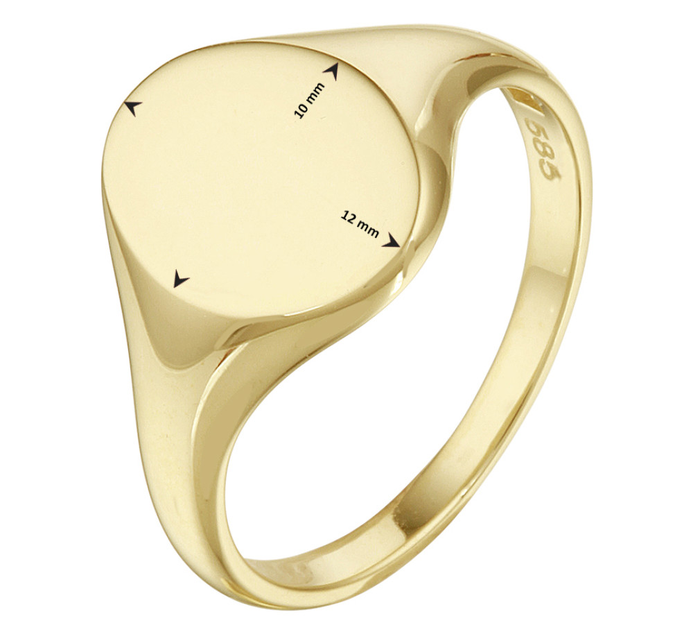 14-karaat-gouden-zegelring-ovaal-graveerbaar