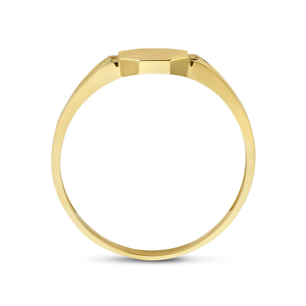 14-karaat-gouden-zeshoekige-graveerbare-zegelring
