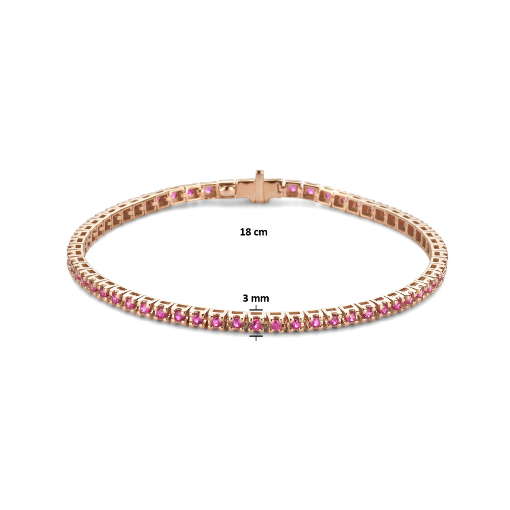 14-karaat-rosegouden-tennisarmband-met-robijn