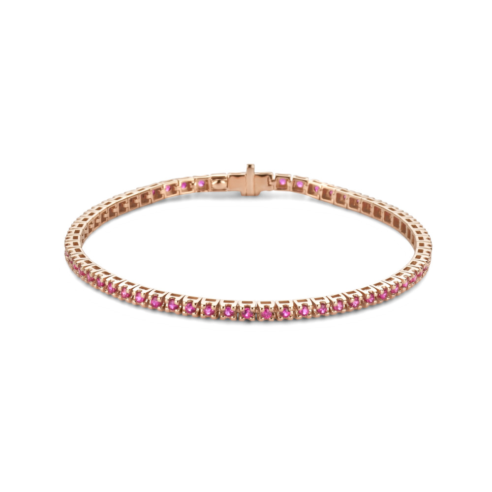 14-karaat-rosegouden-tennisarmband-met-robijn