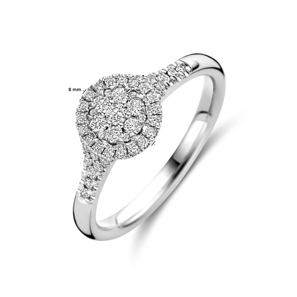 14-karaat-witgouden-halo-ring-met-centrale-en-zijkant-gezette-diamanten