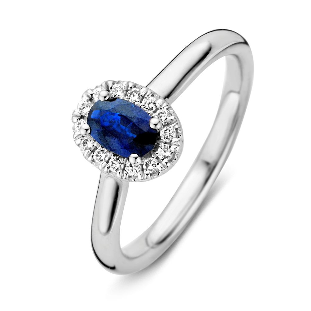14-karaat-witgouden-halo-ring-met-ovale-saffier-en-briljanten