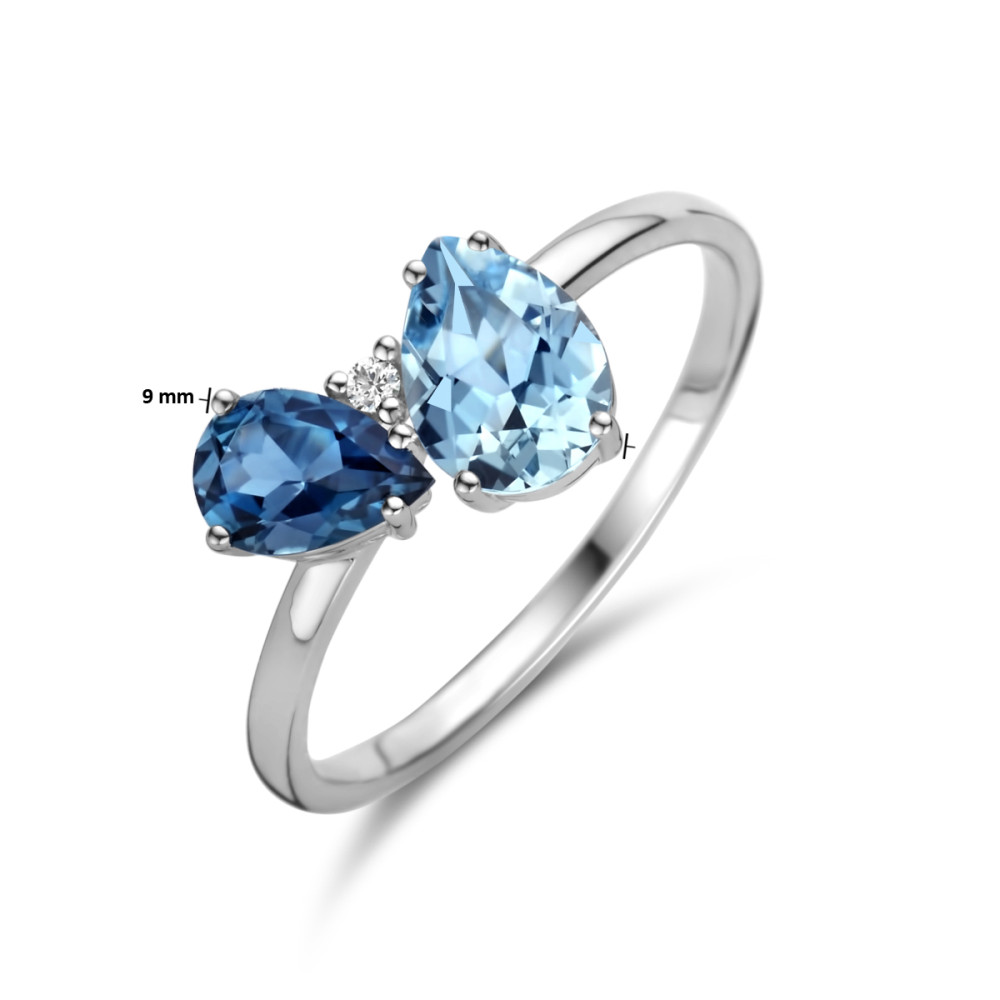 14-karaat-witgouden-ring-met-blauwe-topaas-en-diamant
