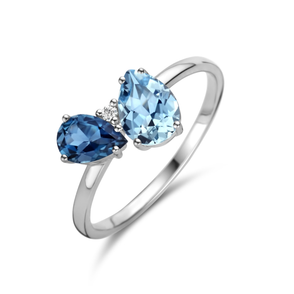 14-karaat-witgouden-ring-met-blauwe-topaas-en-diamant