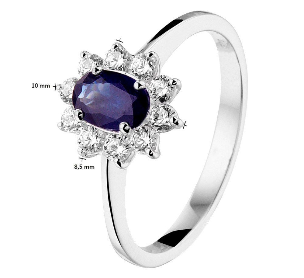 14k-witgouden-entourage-ring-met-blauwe-saffier-en-zirkonia