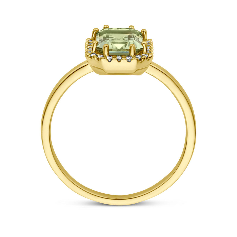 18-karaat-gouden-halo-ring-met-groene-amethist-en-diamanten