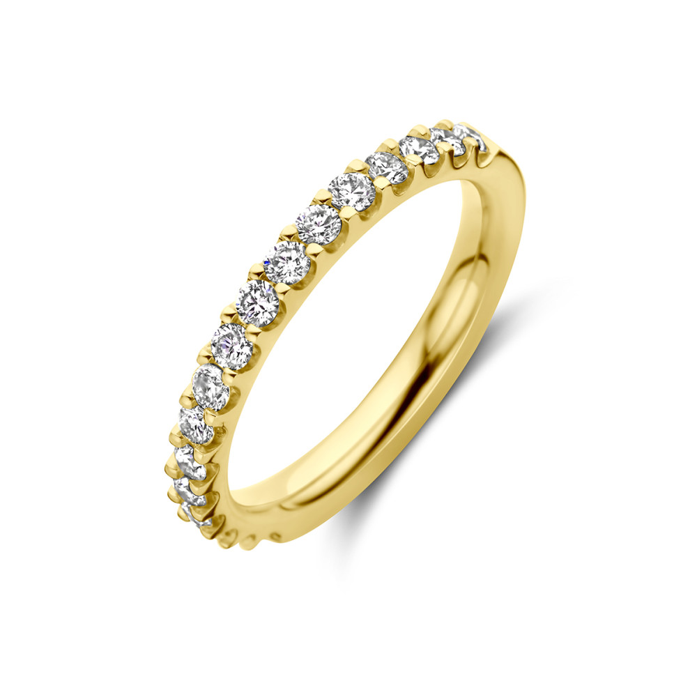 18-karaat-gouden-ring-met-diamanten-rondom