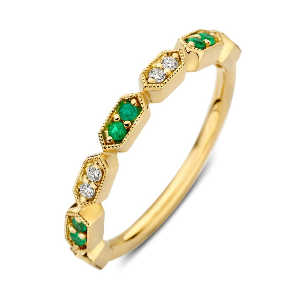 alliance-ring-14-karaat-goud-groene-smaragden-transparante-diamanten-0-08-crt-2-7-mm-breedte