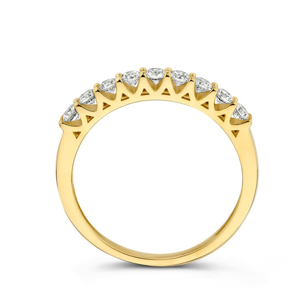 alliance-ring-14k-goud-briljant-geslepen-zirkonia-glanzend-2-4-mm-breedte